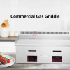 718 Commercial Gas Griddle Stove BBQ Grill Fry Western Burger Snack