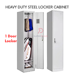 1 Door Multi Compartment Steel Locker Hostel Individual Storage Cupboard Office Cabinet