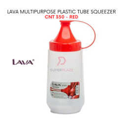 Red CNT350 Lava Multipurpose Ketchup Tube Plastic Squeezer Sauce Bottle Takoyaki Sauce