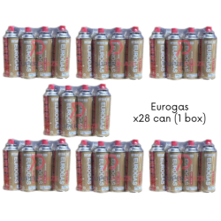 Eurogas 28 Cans Liquefied Butane Gas Cartridge Bottle Torch Tin Gas Steamboat Gas Refill
