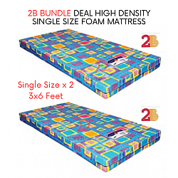 2B Bundle Deal High Density Single Size Foam Mattress Bunk Bed Mattress
