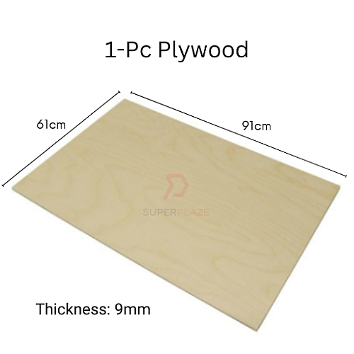 1 Pc Plywood 9mm For Market Folding Table Stand