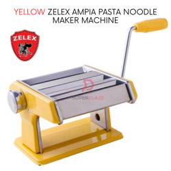 Yellow Color Zelex Machine Ampia Pasta Noodle Maker Curry Puff Maker Mesin Mee Serbaguna