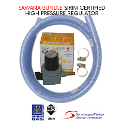 Sawana Bundle Branded Sirim Certified High Pressure Regulator
