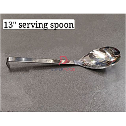 13 Inches Stainless Steel Serving Spoon Curry Spoon Rice Spoon Senduk Lauk