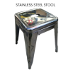 Stainless Steel Stool Bangku