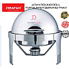 47cm Stainless Steel Round Roll Top Chafing Dish Buffet Set Catering Set