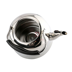 3 Liters No Whistle Kettle Stainless Steel Flexible Handle Beverage Boiling Kettle Water Dispenser