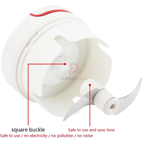 Multi Purpose Shredder Mini Food Processor Hand Pull Chopper Mincer