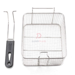 Electric Fryer EFB Stainless Steel Rectangle Frying Basket Deep Fryer Basket French Fries Chips