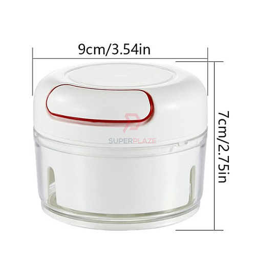 Multi Purpose Shredder Mini Food Processor Hand Pull Chopper Mincer