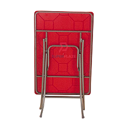 2B Red 2x3 Feet Plastic Foldable Table Portable Dining Table Study Table Kitchen Table Outdoor