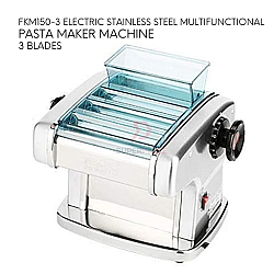 3 Blades FKM150 Electric Pasta Maker Machine Dough Dumpling Curry Puff Noodle Maker Machine 3 Blades FKM150 Electric Pasta Maker Machine Dough Dumpling Curry Puff Noodle Maker Machine