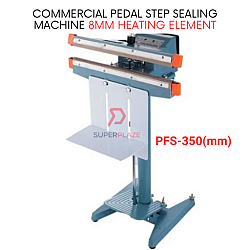PFS-350 Commercial Pedal Step Sealing Machine 8mm Heating Element