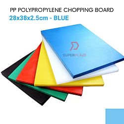 28x38x2.5cm Blue Color Polypropylene PP Chopping Board Papan Pemotong Plastik Cutting Blocks 28x38x2.5cm Blue Color Polypropylene PP Chopping Board Papan Pemotong Plastik Cutting Blocks
