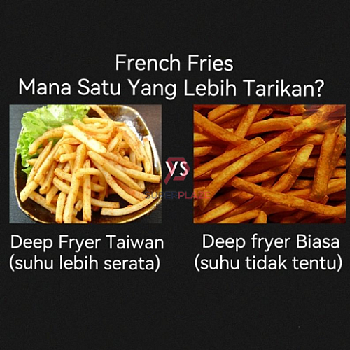 40 Liters Dual Tank Commercial Electric Deep Fryer Desktop Automatic Temperature Fryer