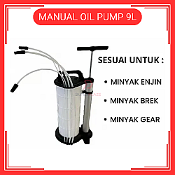Manual Oil Pump 9L Vakum Penyedut Manual Pam Pengekstrak Bahan Api Minyak
