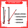 60 Inches High Farm Jack Lift Jack 4x4 Recovery Off Road Jack 60 Inches High Farm Jack Lift Jack 4x4 Recovery Off Road Jack