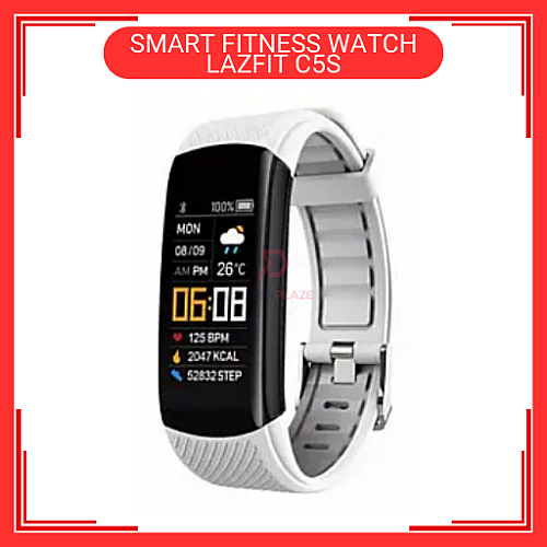 LAZFIT C5S White Color Fitness Bracelet Waterproof Sport Tracker Smart Watch