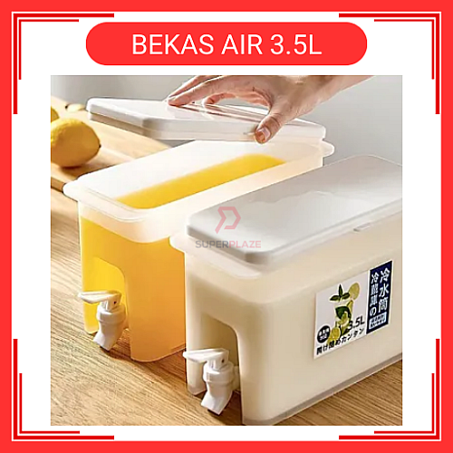 Bekas Air 3.5L Cold Kettle with Faucet Beverage Dispenser with Spigot Dispenser for Making Juice