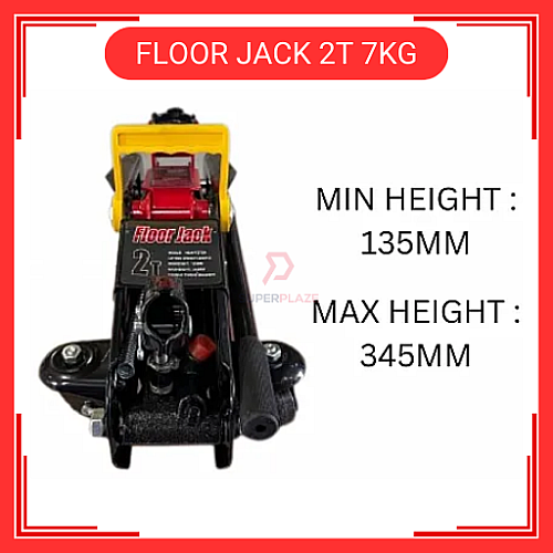 Floor Jack 2 Ton 7KG Hydraulic For Auto Repair Tools Car 2T 7KG Jack Kereta Floor Jack 2 Ton 7KG Hydraulic For Auto Repair Tools Car 2T 7KG Jack Kereta