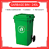 240 Liter Plastic Dustbin Tong Sampah