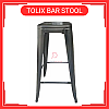 Kerusi Tinggi Kerusi Besi Tolix Metal High Bar Stool Kerusi Tinggi Kerusi Besi Tolix Metal High Bar Stool