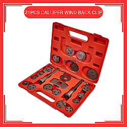 1452A 21pcs Caliper Wind Back Clip Auto Universal Disc Brake Tools Box Set 