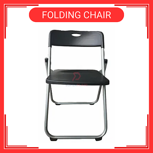 Kerusi lipat Foldable Folding Chair Office Meeting Conference Simple Plastic Chair Kerusi Lipat Black Kerusi lipat Foldable Folding Chair Office Meeting Conference Simple Plastic Chair Kerusi Lipat Black