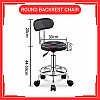 Kerusi Spa Kecantikan Hidraulik Kerusi Salon Boleh Laras Kerusi Beroda Backrest Chair Kerusi Spa Kecantikan Hidraulik Kerusi Salon Boleh Laras Kerusi Beroda Backrest Chair