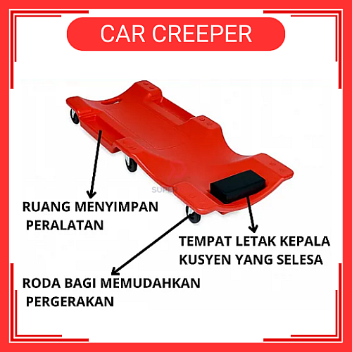 40 Inches Car Creeper High Quality Plastic Creeper Mechanic Creeper Car Garage Troli Mekanik Baring Repair Kereta 40 Inches Car Creeper High Quality Plastic Creeper Mechanic Creeper Car Garage Troli Mekanik Baring Repair Kereta
