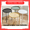 White Coffee Table Tray Table Removable Tray Top  Side Table  Coffee Table Meja Tepi Sofa Meja Kecil