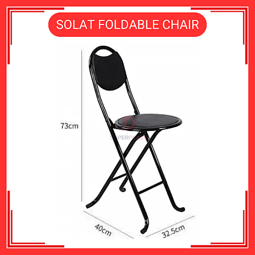 Kerusi Lipat Solat Foldable Chair Good Quality Kerusi Lipat Solat Foldable Chair Good Quality