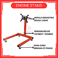 Engine Stand 1250lbs Stand Enjin 1250lbs