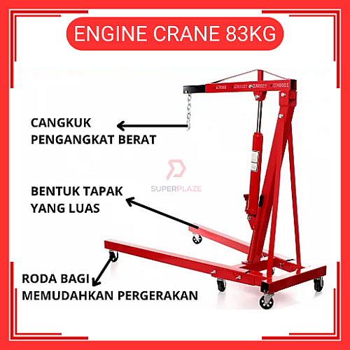 83kg Engine Crane Hidraulik Kren Enjin 83kg Engine Crane Hidraulik Kren Enjin