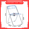 Green Transparent Chair Acrylic Dining Chair Ins Stool Fashion Trending Make Up Chair Green Transparent Chair Acrylic Dining Chair Ins Stool Fashion Trending Make Up Chair