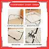 Green Transparent Chair Acrylic Dining Chair Ins Stool Fashion Trending Make Up Chair Green Transparent Chair Acrylic Dining Chair Ins Stool Fashion Trending Make Up Chair
