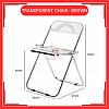 Brown Transparent Chair Acrylic Dining Chair Brown Transparent Chair Acrylic Dining Chair