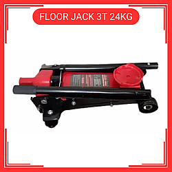 Floor Jack 3 Ton Heavy Duty 24KG Jek Tayar Kereta 3T 24KG Hydraulic Jack Kereta