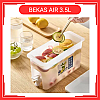 Bekas Air 3.5L Cold Kettle with Faucet Beverage Dispenser with Spigot Dispenser for Making Juice
