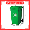 240 Liter Plastic Dustbin Tong Sampah