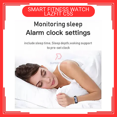 LAZFIT C5S Pink Color Fitness Bracelet Waterproof Sport Tracker Smart Watch