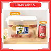 Bekas Air 3.5L Cold Kettle with Faucet Beverage Dispenser with Spigot Dispenser for Making Juice