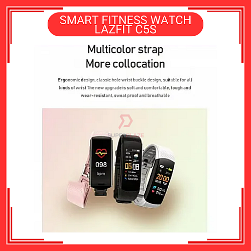 LAZFIT C5S Dark Blue Color Fitness Bracelet Waterproof Sport Tracker Smart Watch 