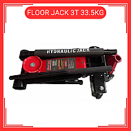 Floor Jack 3 Ton Double Pump 33.5KG Jek Tayar Kereta 3 Ton Double Pump 33.5KG Hydraulic Jack Kereta