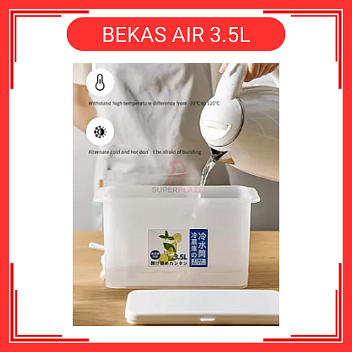 Bekas Air 3.5L Cold Kettle with Faucet Beverage Dispenser with Spigot Dispenser for Making Juice