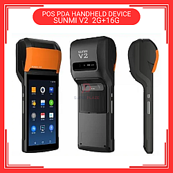 SUNMI V2 2G Plus 16G 4G WiFi Android 7.1 Mobile Handheld POS PDA Grabfood Foodpanda Shopeefood Machine