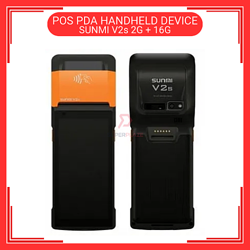 SUNMI V2s 2G Plus 16G 4G WiFi Smart Mobile Terminal Handheld POS Grabfood Foodpanda Shopeefood Machine
