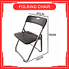 Kerusi lipat Foldable Folding Chair Office Meeting Conference Simple Plastic Chair Kerusi Lipat Black Kerusi lipat Foldable Folding Chair Office Meeting Conference Simple Plastic Chair Kerusi Lipat Black