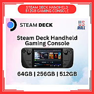 Ready Stock 512GB Original Valve Steam Deck Handheld Gaming Console 512GB Brand New Set Support Window Steamdeck